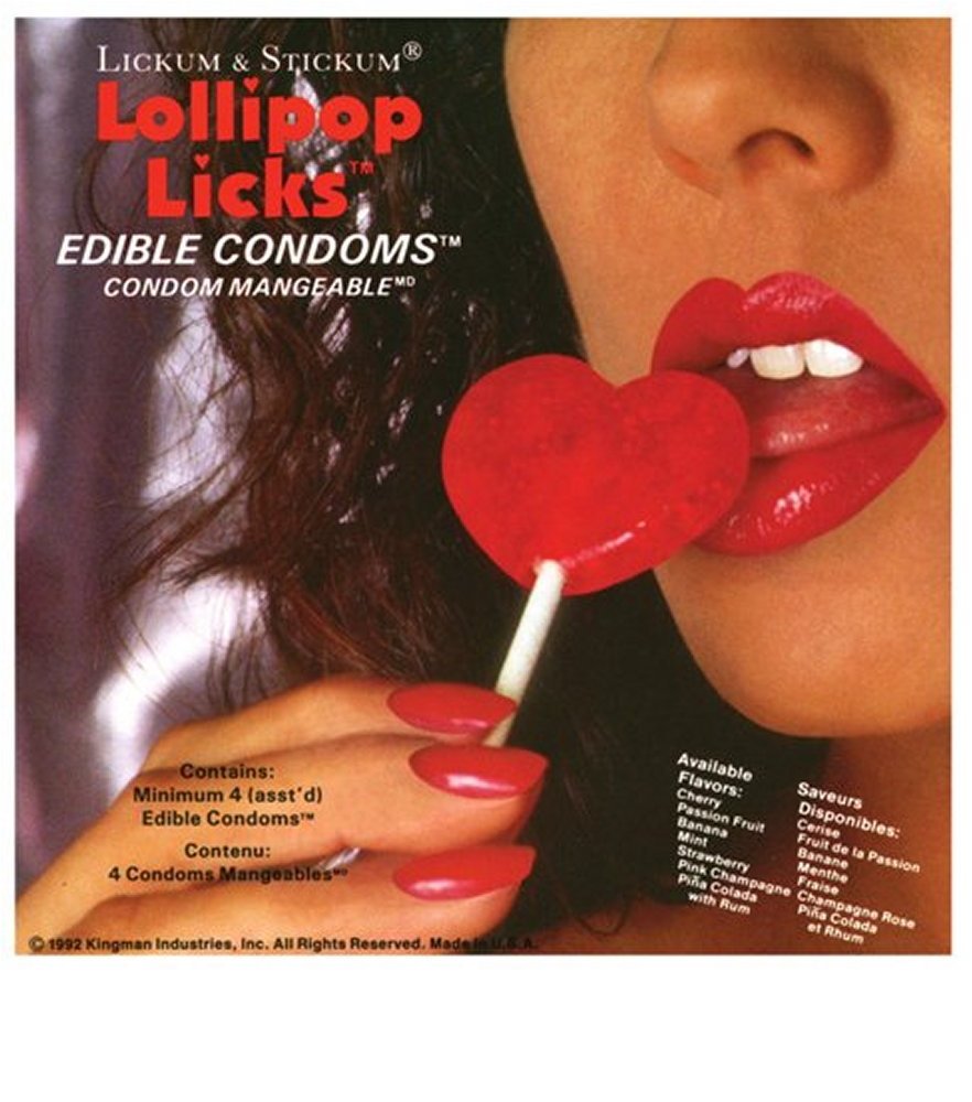 Shop Lollipop Licks Edible Condoms by Kingman Industries