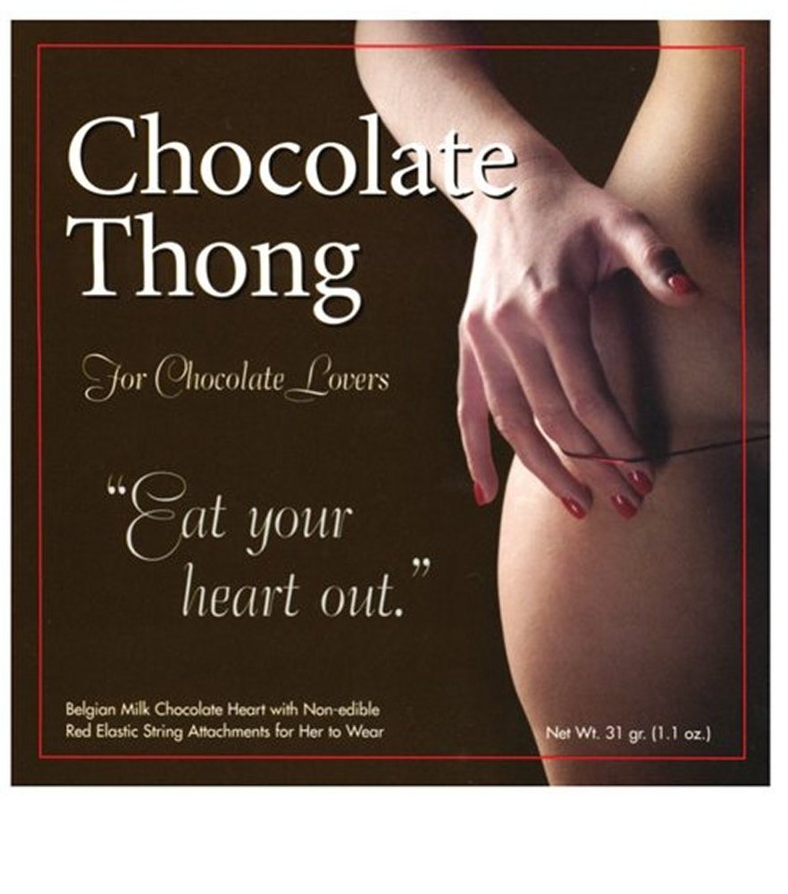 CHOCOLATE - EDIBLE THONG FOR HIM Cod. 2766