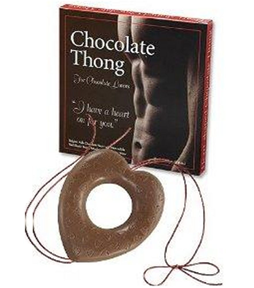 CHOCOLATE - EDIBLE THONG FOR HIM Cod. 2766