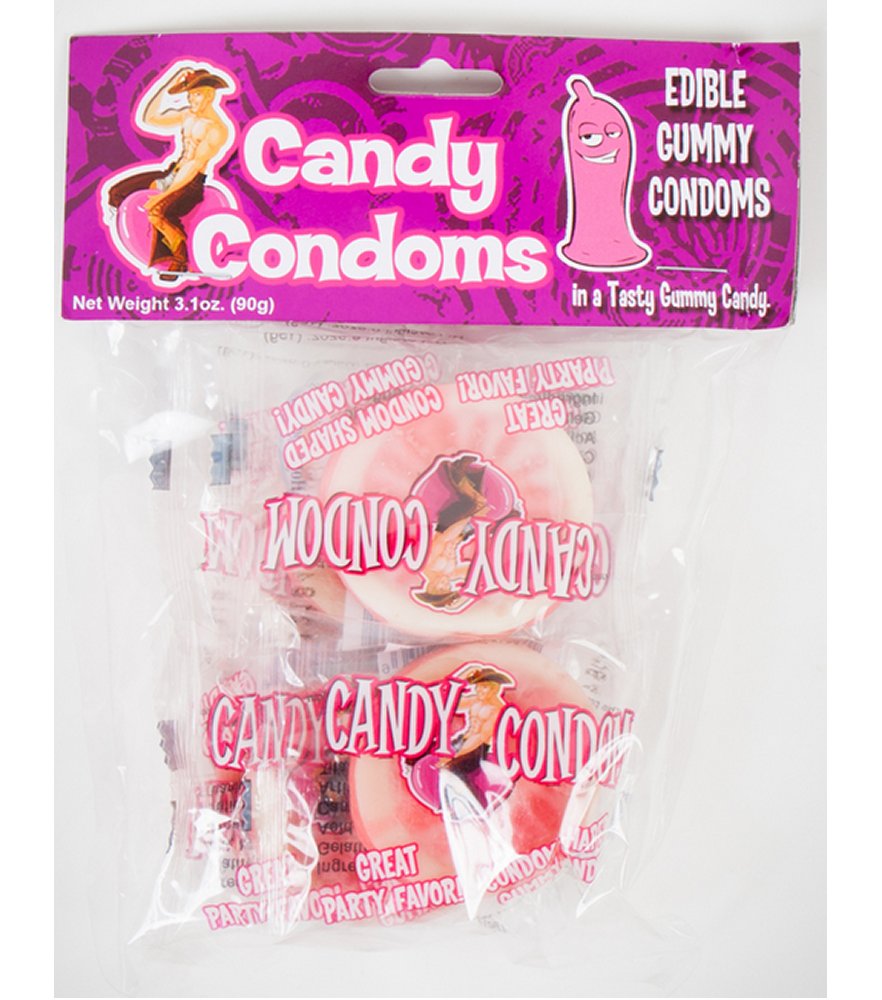 Candy cane condoms